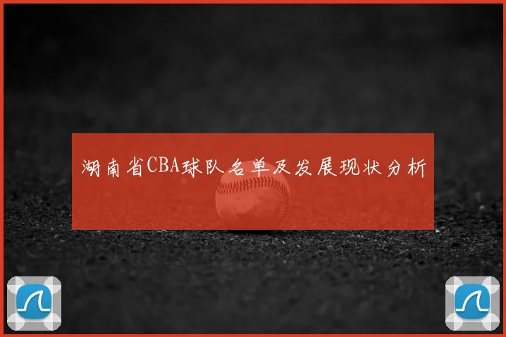湖南省CBA球队名单及发展现状分析